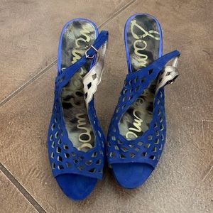 Blue Sam Edelman Heels